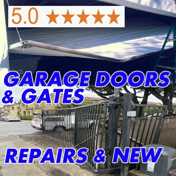 Slide and swing driveway gate repair in Palo Alto Hills