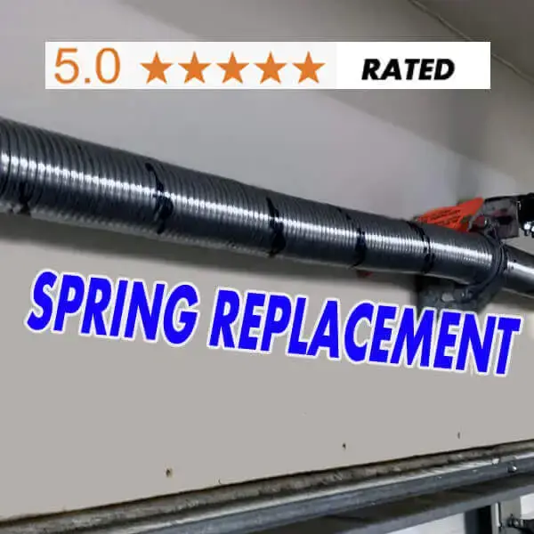 garage door spring replacement Peninsula ca