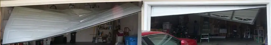 garage door off track repair San Mateo ca